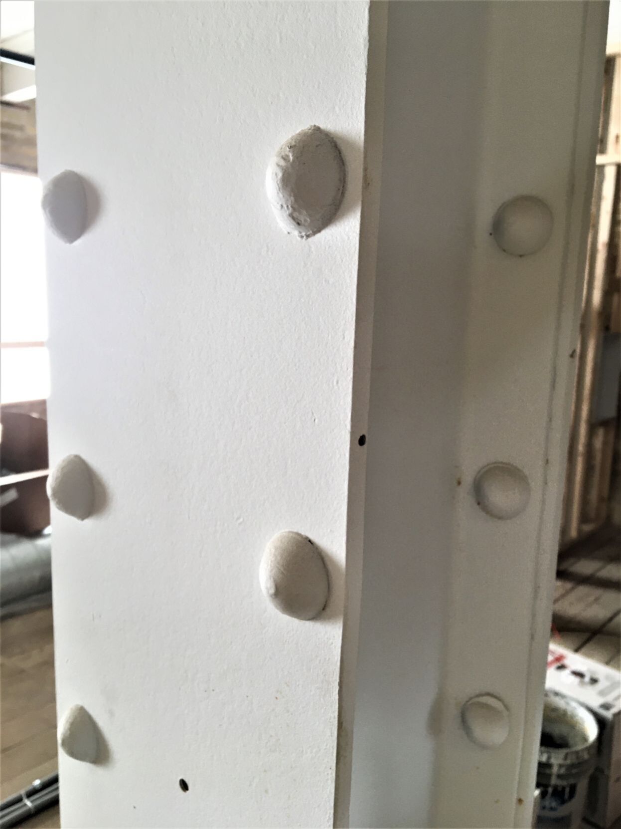 Horlick District Redevelopment - Structural steel and hand-rivet detail at Horlick Flats, 2100 Northwestern Ave., Racine